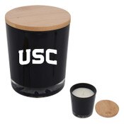 USC Trojans Black Arch Bamboo Soy Candle